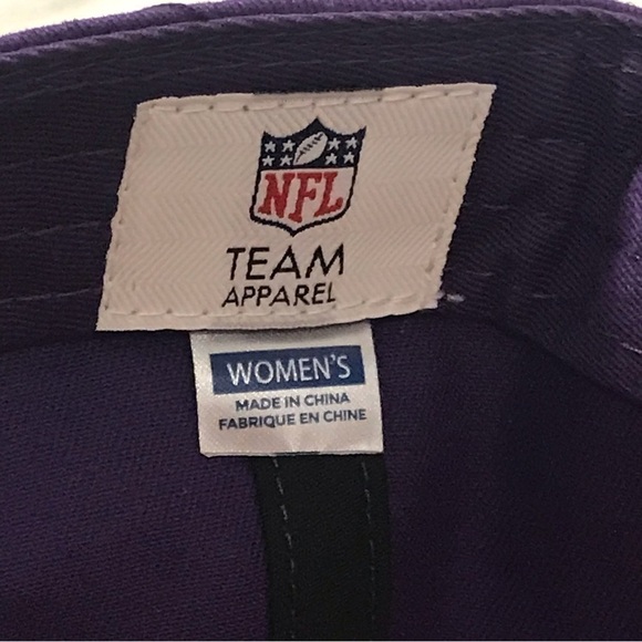 NFL Team Apparel - Minnesota Viking Woman's Football Cap - Picture 2 of 16